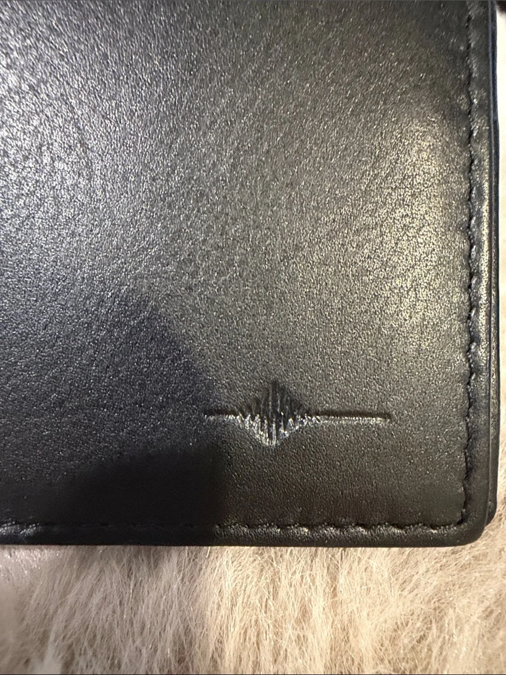 Buxton Black Leather Credit Card Holder Wallet